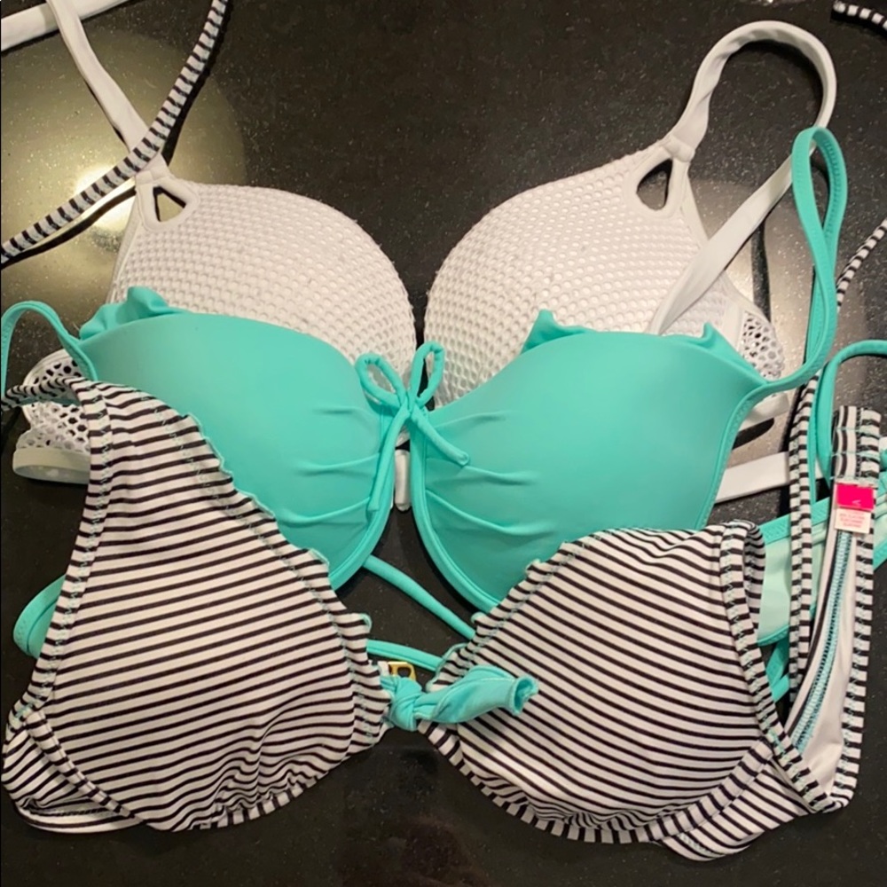 Victoria Secret Pink bikini tops 34A